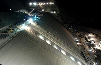 Caracoles Dam, San Juan, Argentina